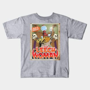 Mystery Science Rusty Barn Sign 3000 - The Leech Woman Kids T-Shirt